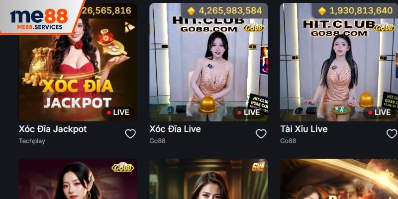 Nét cuốn hút của xóc đĩa ME88